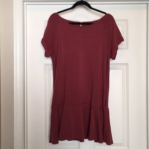 Free People drop waist sweater dress. Super soft!